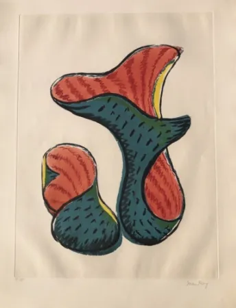 Aguatinta Ray - Untitled (from Transfiguration d' un Cactus)