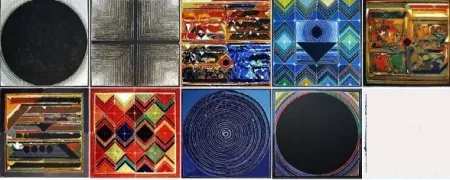 Litografía Raza - 9 handsigned lithographs