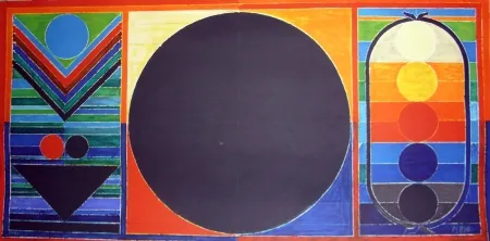 Litografía Raza - Composition 3