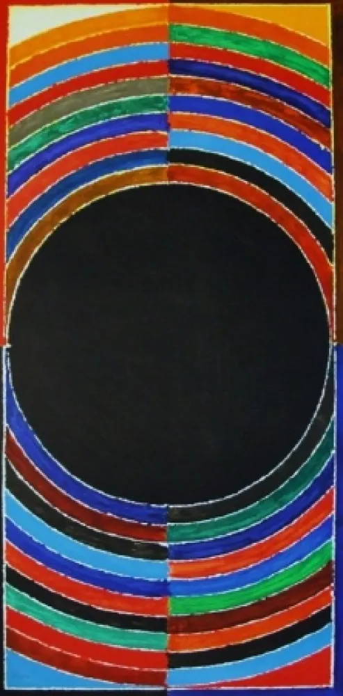 Litografía Raza - Composition 5