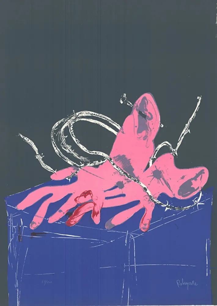 Litografía Rebeyrolle - AVL Grand Palais