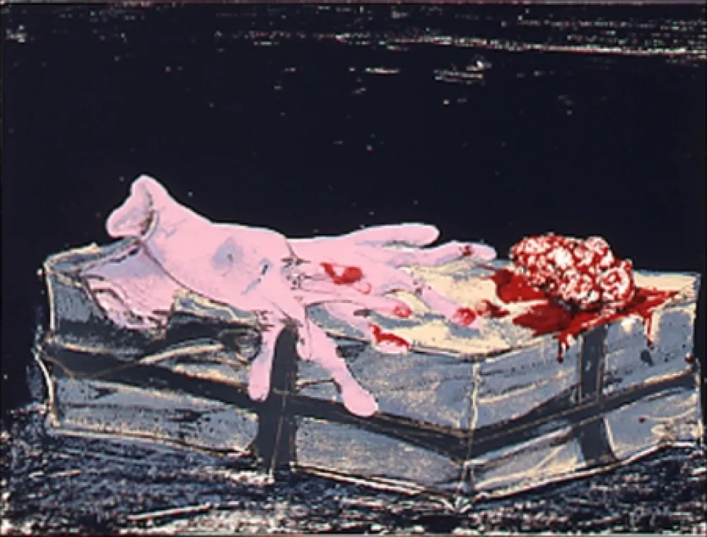 Litografía Rebeyrolle - Manipulation