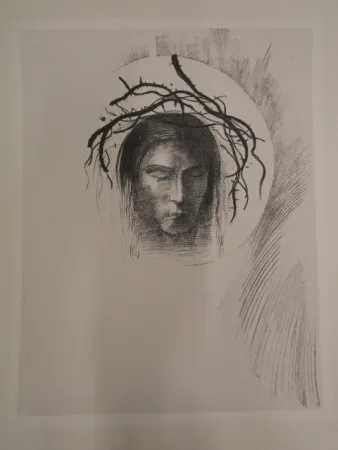 Litografía Redon - Le jour enfin....