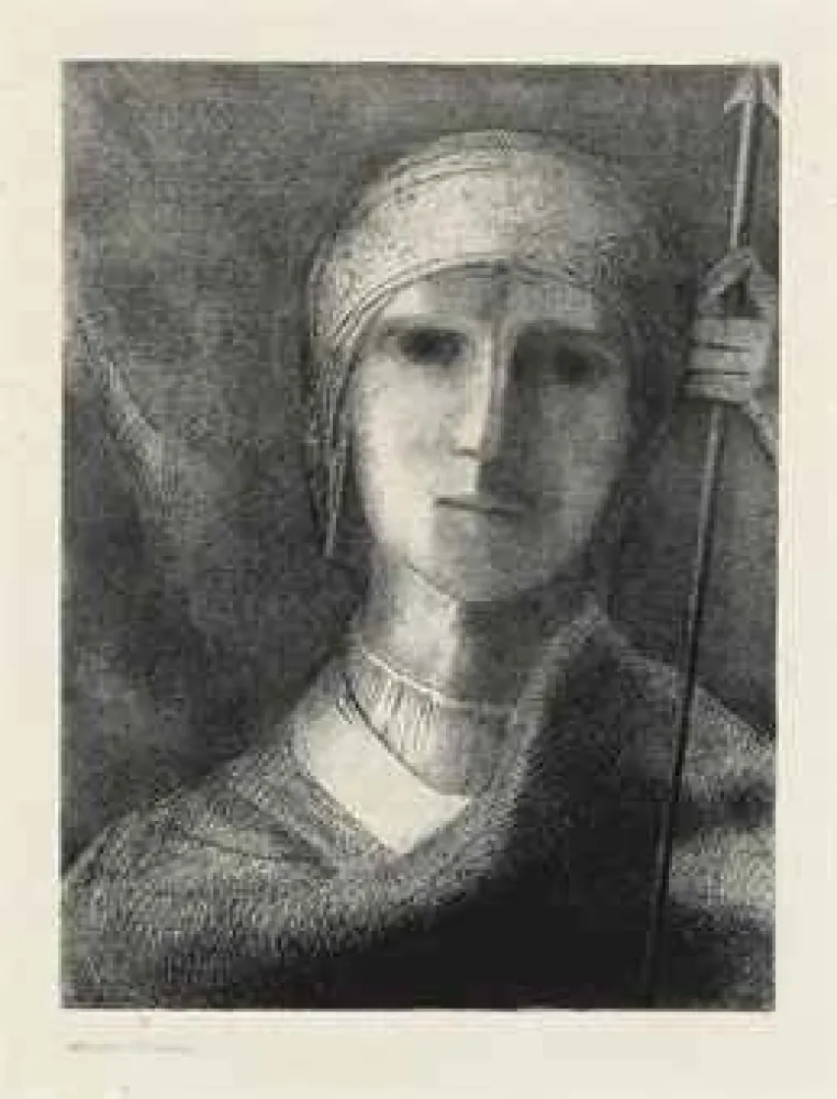 Litografía Redon - Parsifal