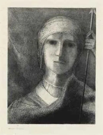 Litografía Redon - Parsifal