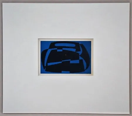 Grabado En Madera Reggiani - Composizione non figurativo