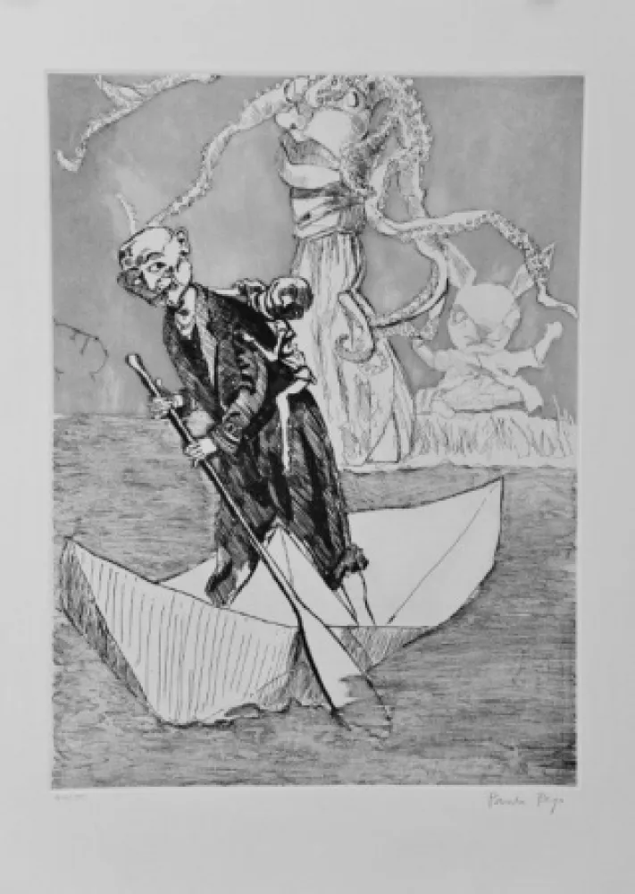 Aguafuerte Y Aguatinta Rego - Les Planches Courbes