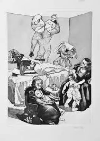 Aguafuerte Y Aguatinta Rego - Les Planches Courbes