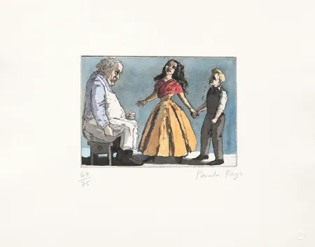 Grabado Rego - The Baker's Wife II