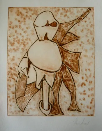 Aguafuerte Y Aguatinta Reinhoud - Composition