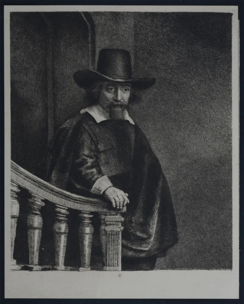 Heliograbado Rembrandt - La campagne du peseur d'or