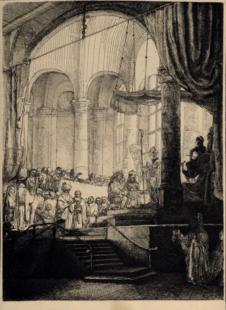 Heliograbado Rembrandt - La Médée, ou le Mariage de Jason et de Creüse