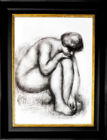 Litografía Renoir - Baigneuse se séchant