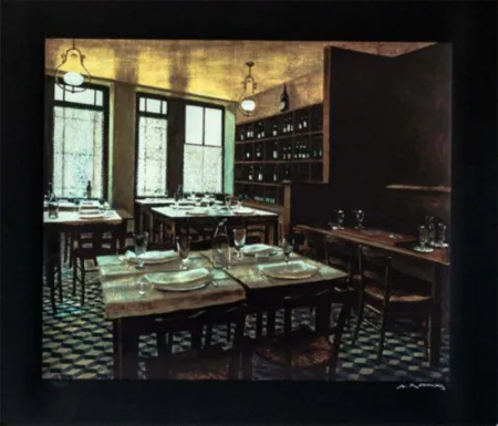 Serigrafía Renoux - Interior Van Gogh