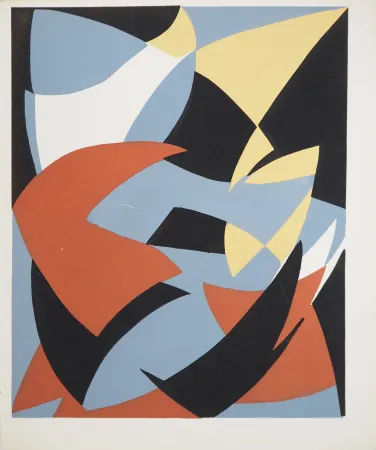 Litografía Reth - Paysage abstrait