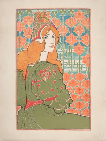 Litografía Rhead - Jane, 1897