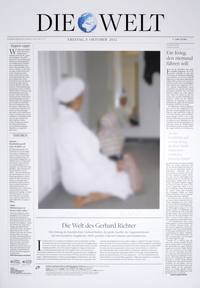 Estampa Numérica Richter - Die Welt (The World)