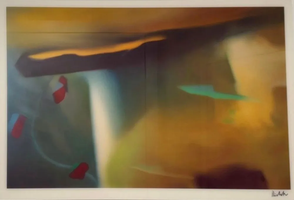 Múltiple Richter - Offset of abstract painting