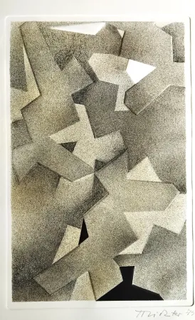 Aguafuerte Y Aguatinta Richter - Senza titolo