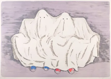 Litografía Rielly - French Ghosts