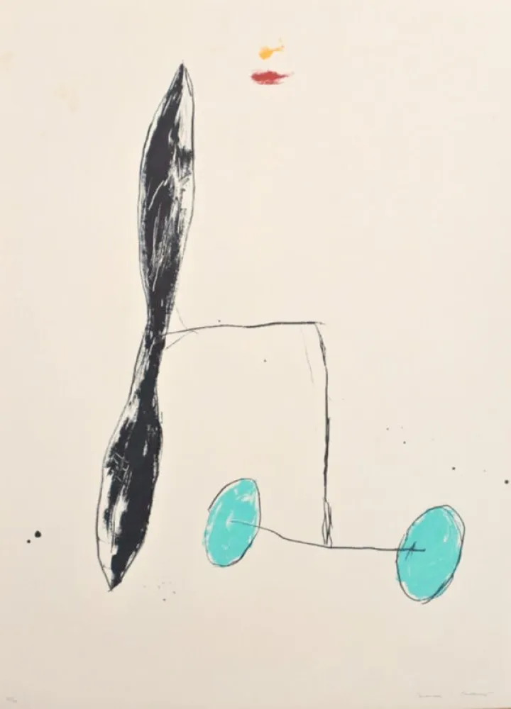 Litografía Riera I Aragó - A.L. Galería Joan Prats