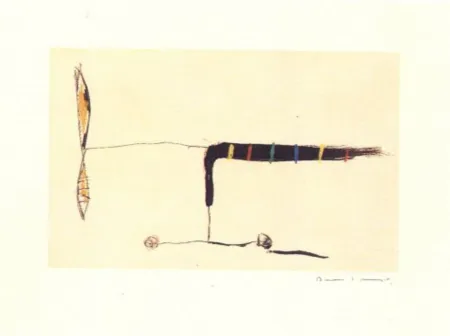 Grabado Riera I Aragó - Avió mig-1