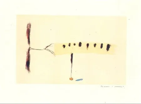 Grabado Riera I Aragó - Avió mig-4