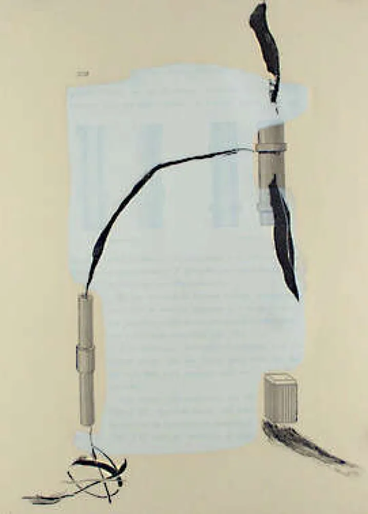 Aguatinta Riera I Aragó - Blatt 18 aus Portofolio 19 máquines