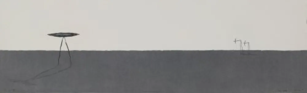 Grabado Riera I Aragó - Horitzons-Zeppelin