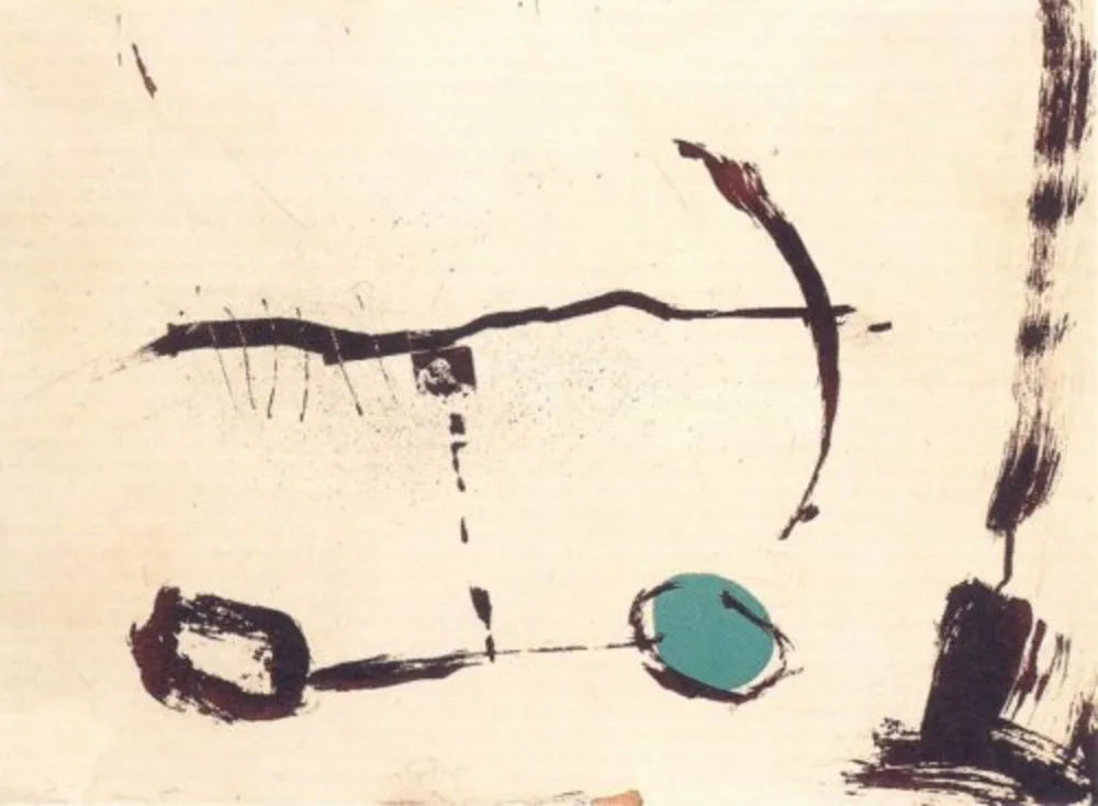 Grabado Riera I Aragó - JM Riera i Aragó