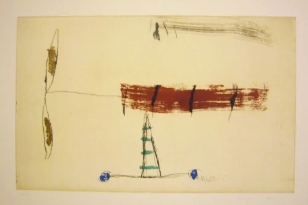 Aguafuerte Y Aguatinta Riera I Aragó - Sans titre 2