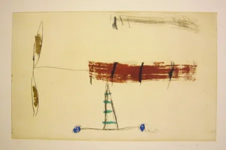 Aguafuerte Y Aguatinta Riera I Aragó - Sans titre 2