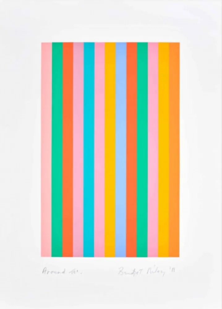 Serigrafía Riley - Around