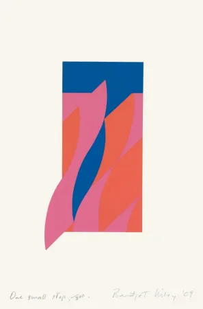 Serigrafía Riley - One small step