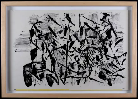 Litografía Riopelle - 1 Cent Life, 1964 - Hand-signed & framed