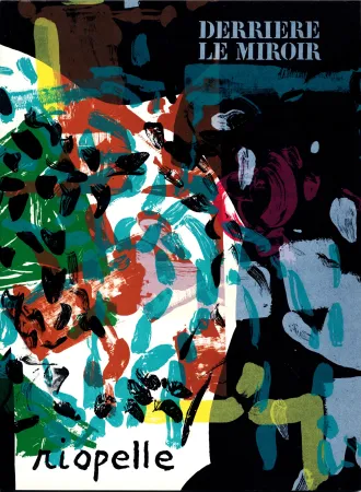 Libro Ilustrado Riopelle - Derrière le Miroir n° 171. RIOPELLE. 10 LITHOGRAPHIES ORIGINALES. Avril 1968.