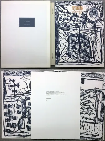 Libro Ilustrado Riopelle - RIOPELLE. DERRIÈRE LE MIROIR N° 232. Janvier 1979. TIRAGE DE LUXE SUR ARCHES.