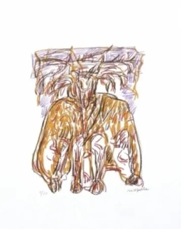 Litografía Riopelle - Sans titre