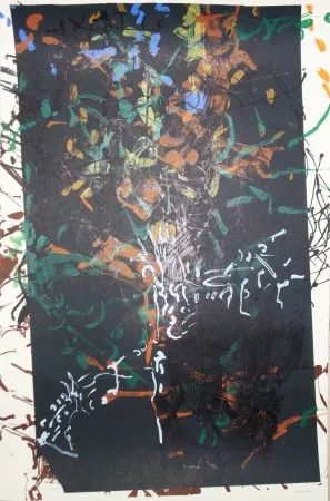 Litografía Riopelle - Sans titre
