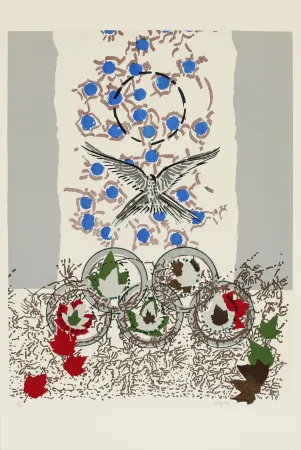 Litografía Riopelle - Seoul