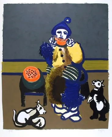 Litografía Ripolles - Arlequin - 2 