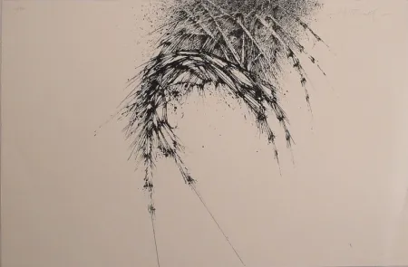 Serigrafía Rivera - Diálogo Entre Manuel Rivera y los Tres Adefesios. 