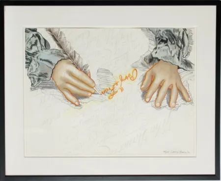 Litografía Rivers - Big B Signs Up