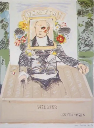 Litografía Rivers - Golden Tales