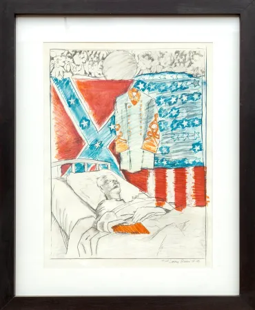 Litografía Rivers - The Last Civil War Veteran