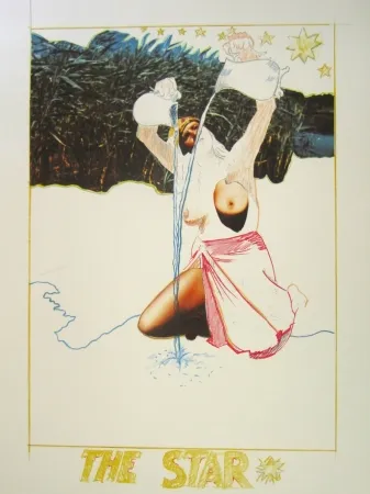 Litografía Rivers - The Star