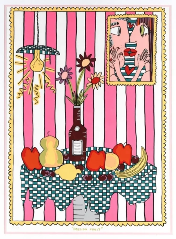 Serigrafía Rizzi - Passion Flower