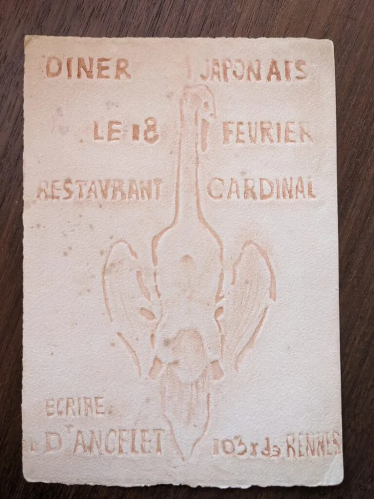 Sin Técnico Roche - Dîner japonais: Oie découpée