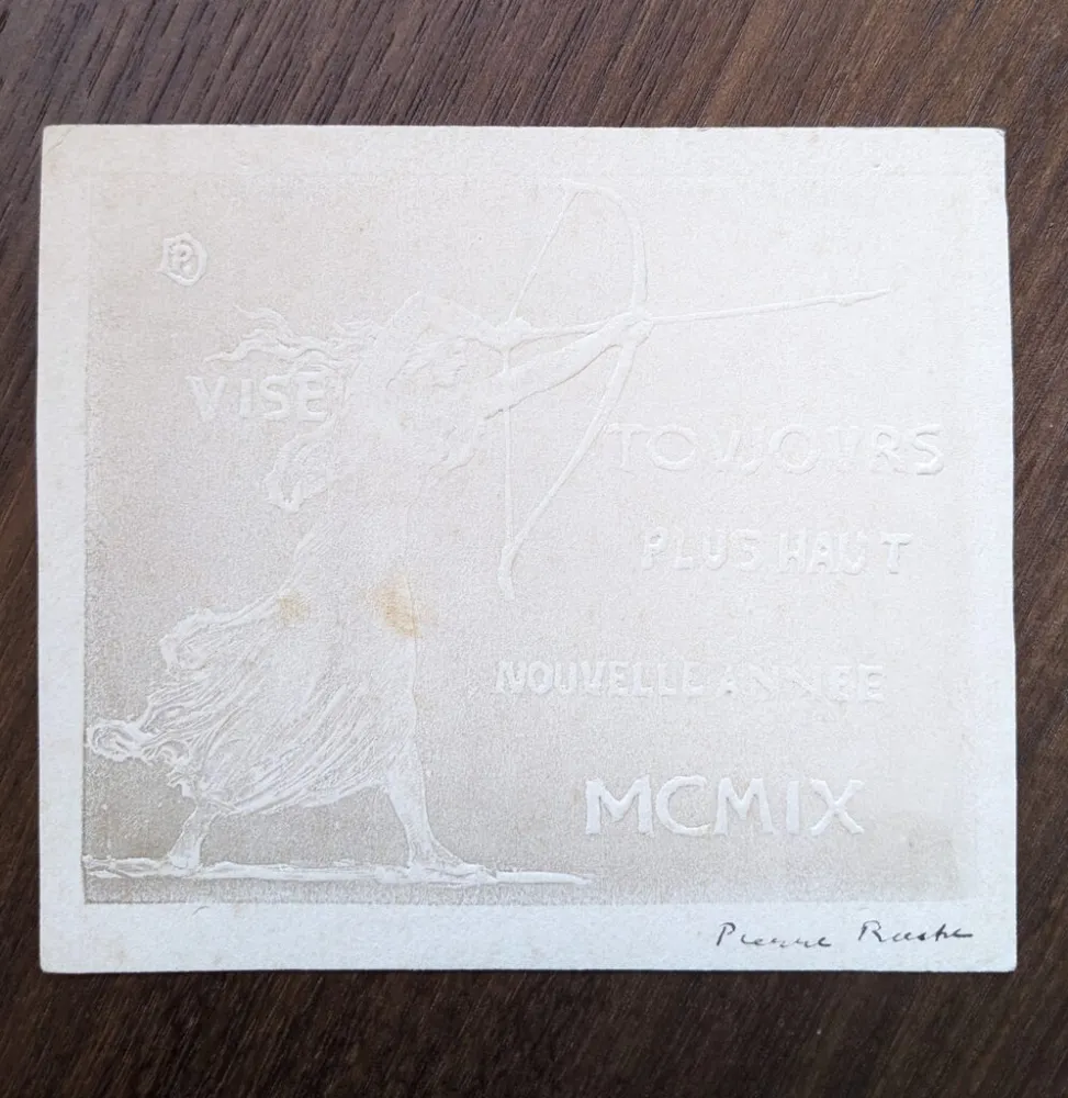 Sin Técnico Roche - Vise toujours plus haut... (new year's greeting card)