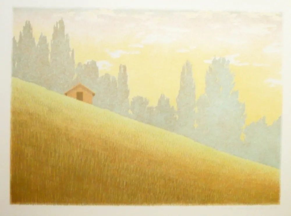 Litografía Rodrigo - Buenas noches mundo